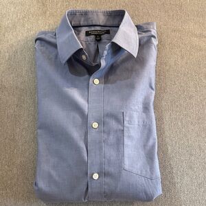Banana Republic Men's Blue Dress Shirt